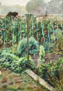 Le potager de Lucien n°3, 21x29,7 cm