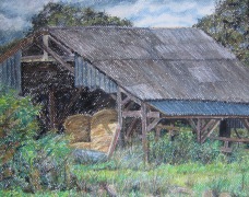 La vieille grange - 20x30cm