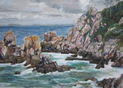 La baie de Douarnenez 6 - 21x15cm (Collection privée)