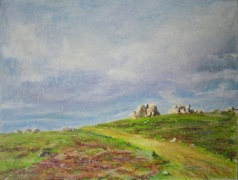 Ciel à Ouessant - 20x15cm